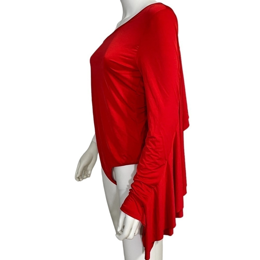 Women’s Red One Sleeved Raffle Bodysuit
New - Picture 3 of 5